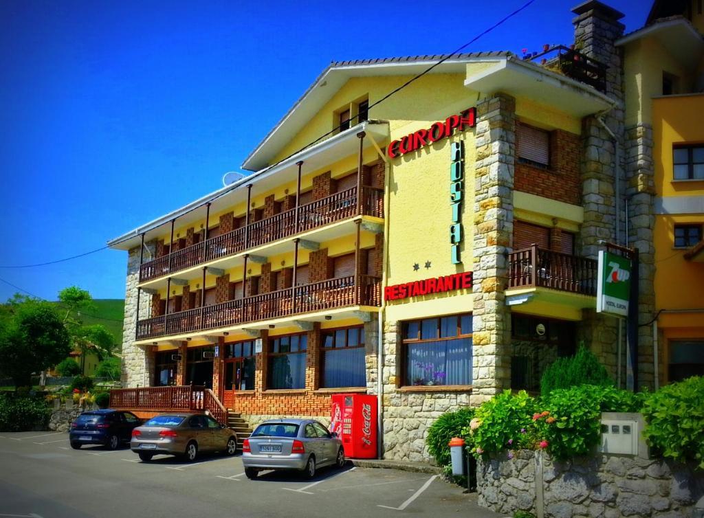 Hostal Europa San Roque del Acebal Exterior photo